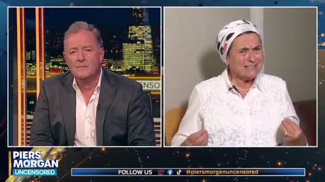 “Your formula, there’s a legal term for it - it’s called ethnic cleansing.' Piers Morgan challenges far-right Zionist Daniella Weiss. 📺 Piers Morgan