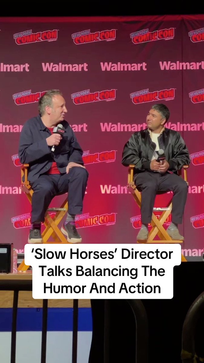 #SlowHorses director talks balancing the show’s humor and action at #NYCC.