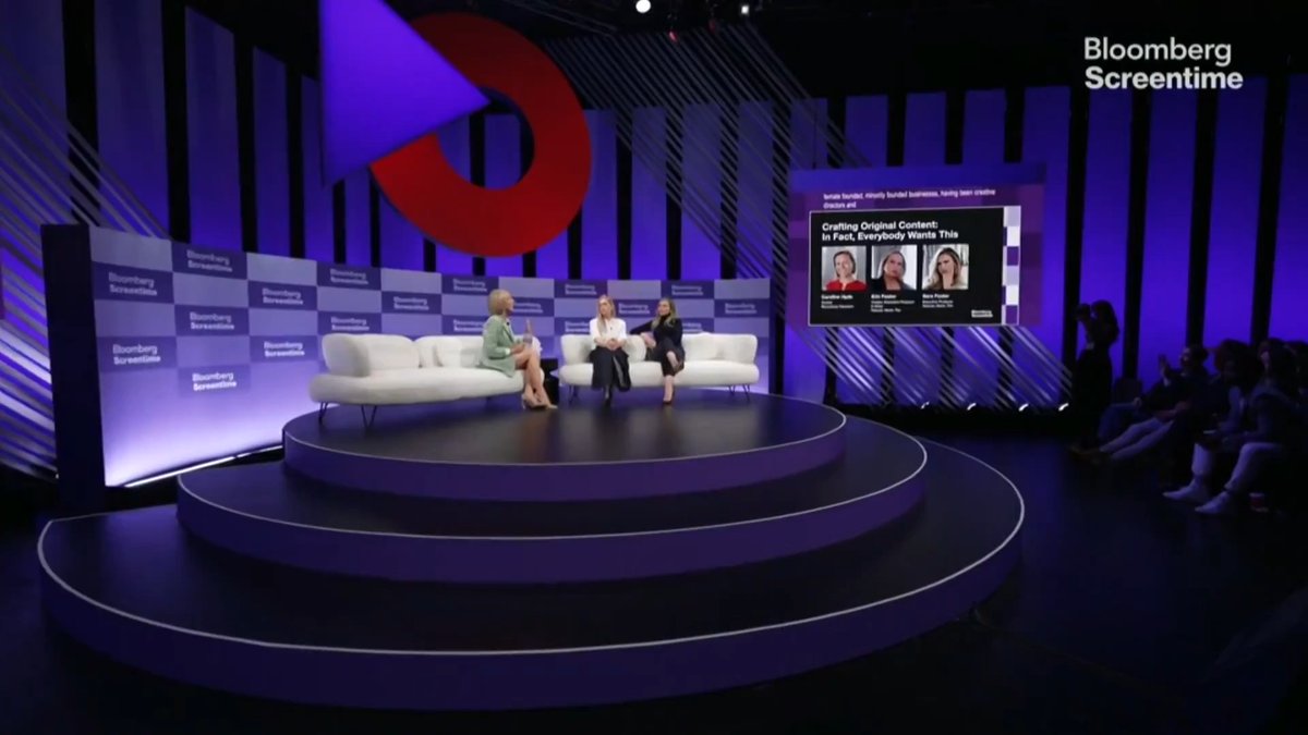 "It's a different time for women in all aspects, and it's just so exciting," Nobody Wants This Executive Producer Sara Foster tells Caroline Hyde at the #BloombergScreentime event
