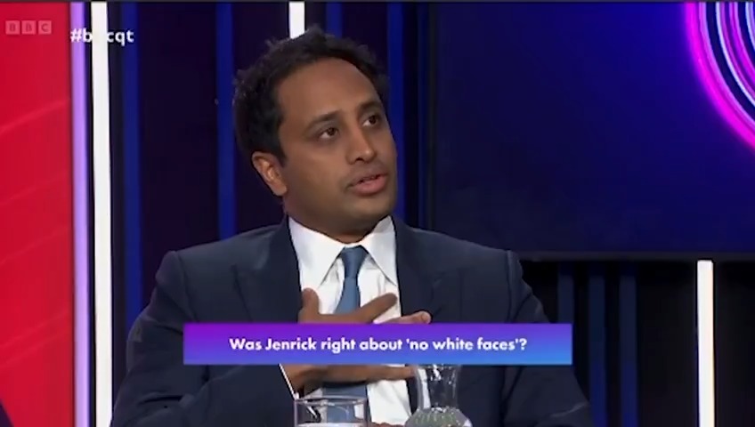 Zia Yusuf: “Immigration is the number one issue for British voters across this country”. #BBCQT
