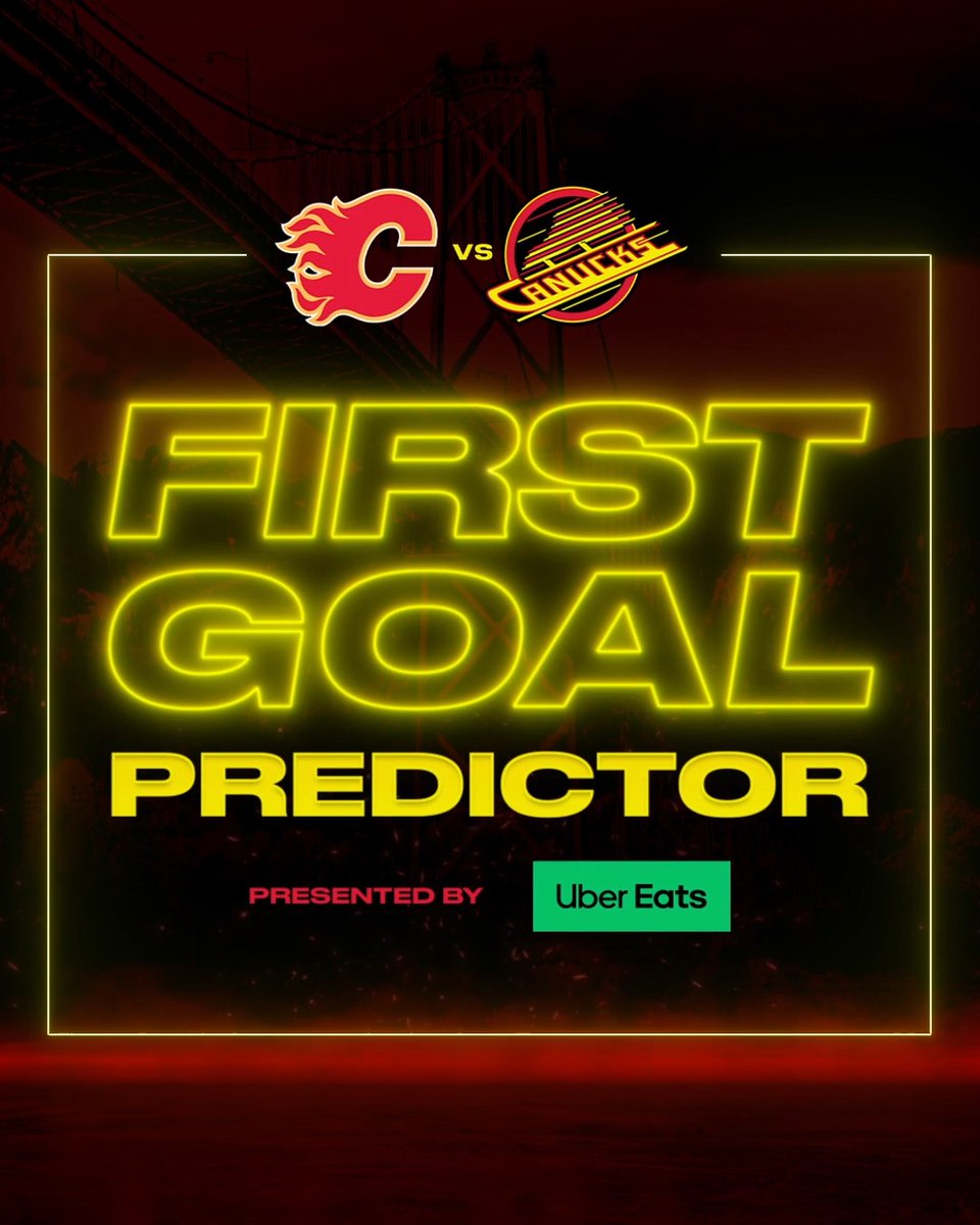 Who's scoring first tonight? 🤔 Enter your prediction for a chance to win a $100 gift card to Uber Eats! ENTER NOW |