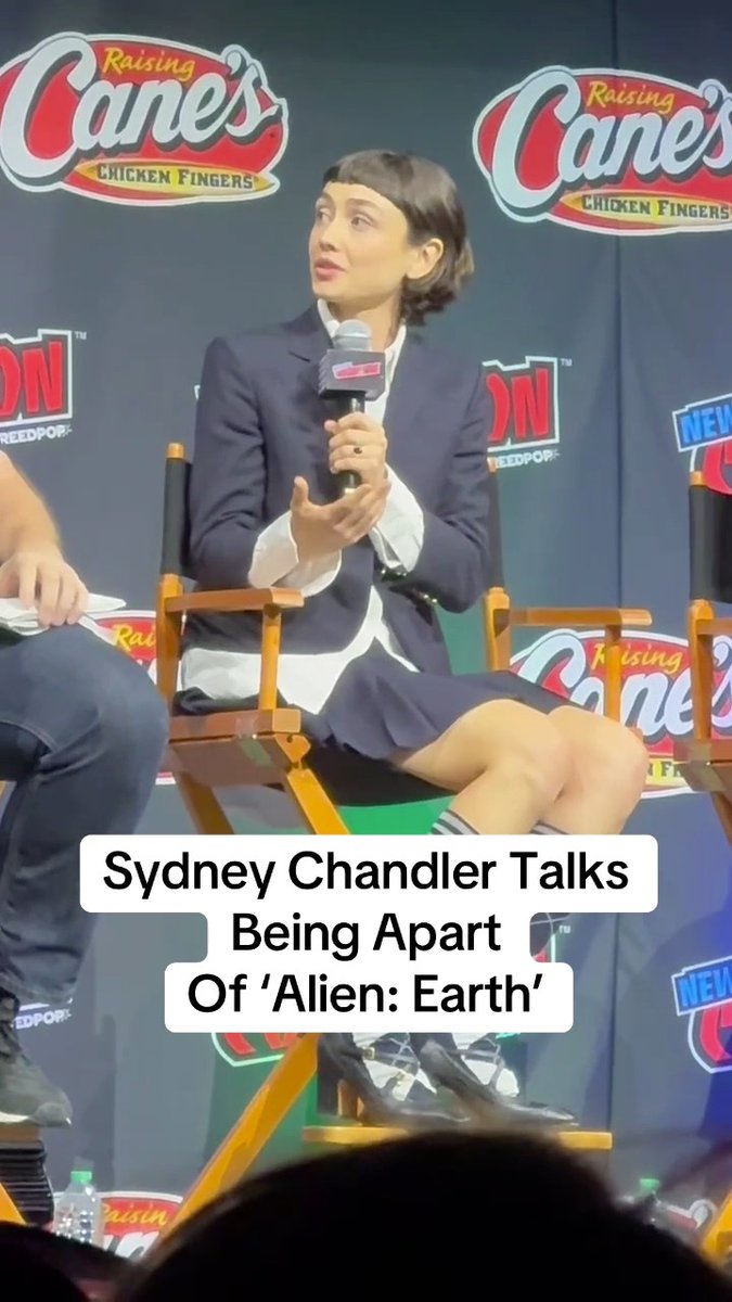 Sydney Chandler discusses the impact of being apart of #AlienEarth at #NYCC.
