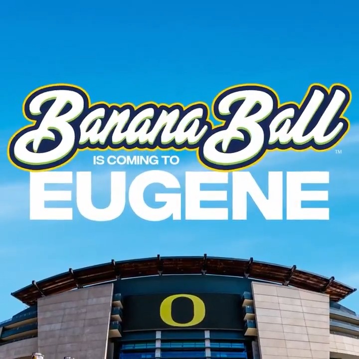 Banana Ball is coming to Autzen in 2026. Savannah Bananas x #GoDucks