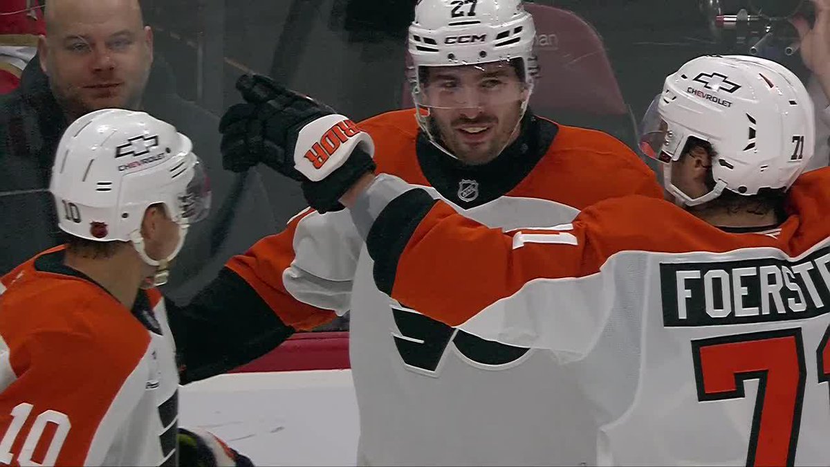 Need a goal? We Noah guy. #PHIvsFLA | #LetsGoFlyers