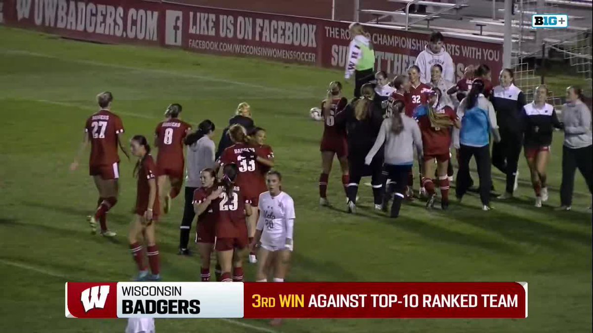 Badgers upset No. 9 UCLA 🚨 Wisconsin Women’s Soccer