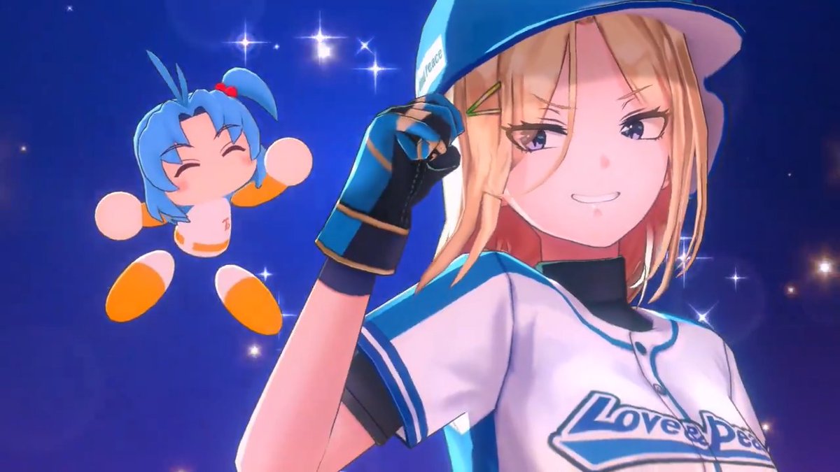 SS<レゾナンス>[熱闘！かっとばせホームラン！]水瀬いちご（CV #愛美） 実況パワフルプロ野球より、橘みずき（CV #愛美）とのコラボスタイルで登場！ 「場外までいっちまえええ！！」 #ヘブバンパワプロコラボ