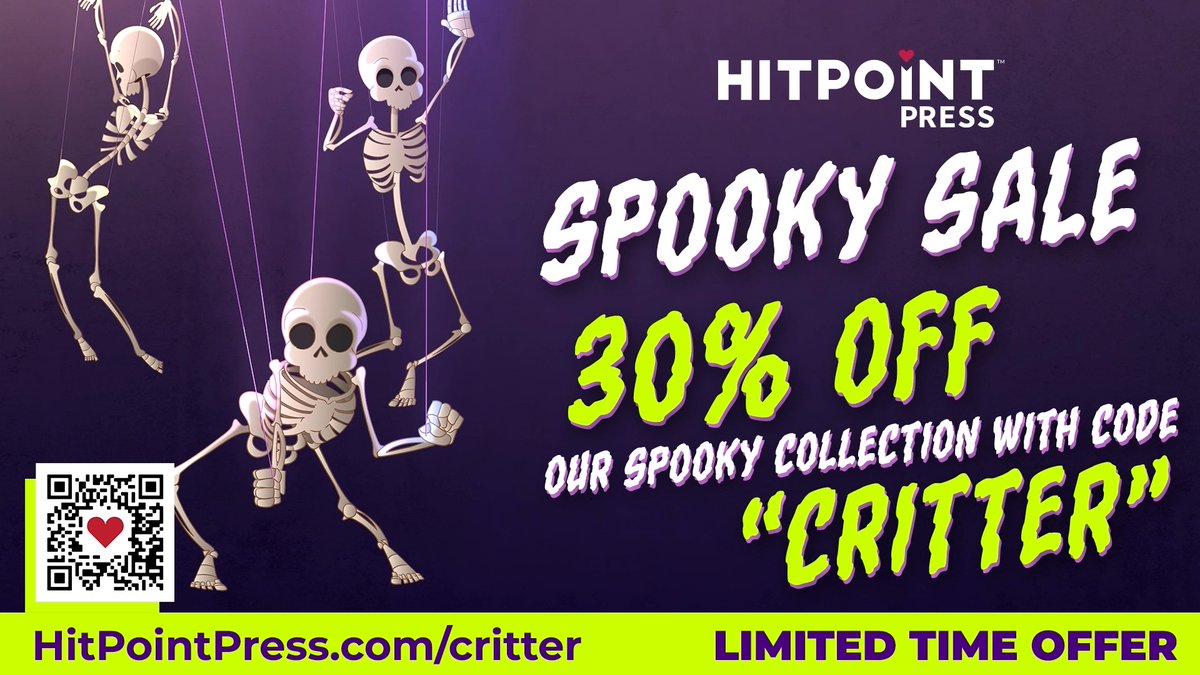 Tonight's adventure in Aramán is sponsored by Hit Point Press! 🎲 🎃 Spooky Season is here! Get 30% off your order on tarot, oracle, and spooky items at - Use code “CRITTER”
