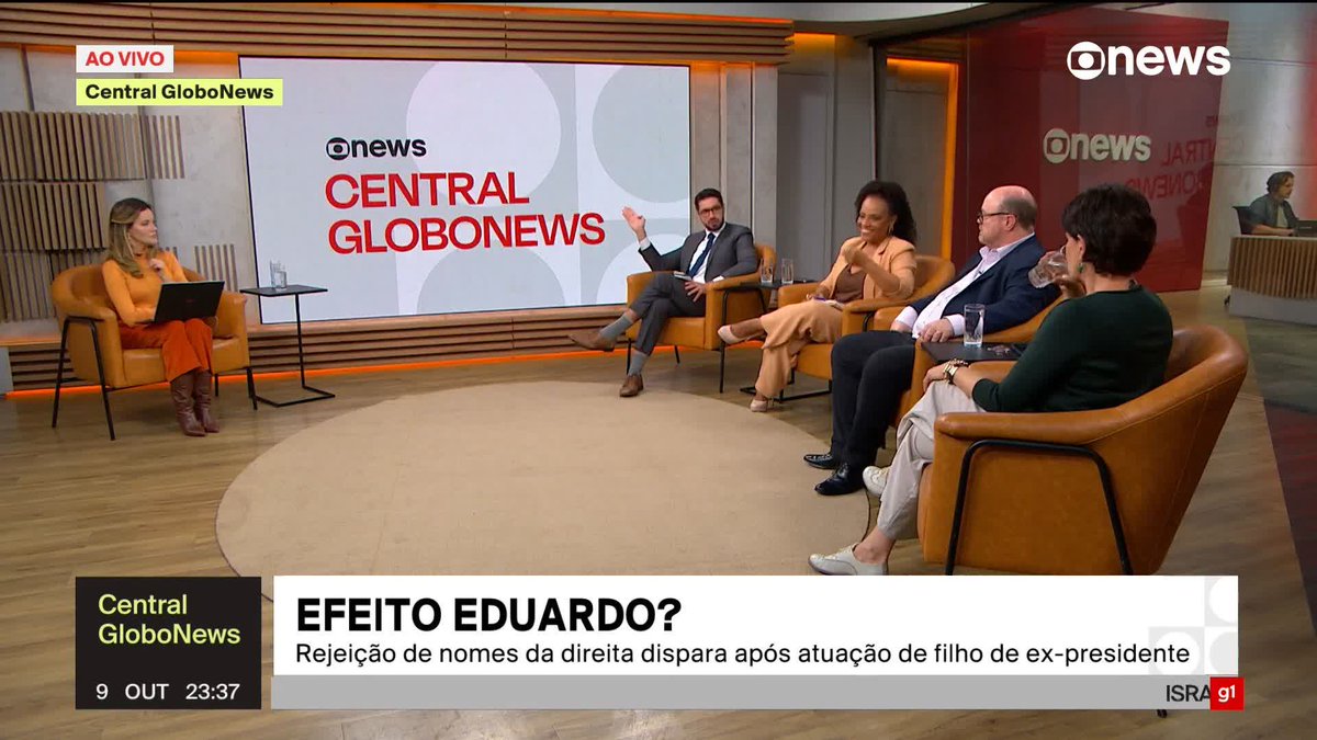 “Uma das prioridades do governo é o projeto de corte linear dos benefícios tributários que não são constitucionais, só que o que está se vendo é que o governo não conseguiu passar a MP e não vai conseguir cortar benefício tributário para o ano que vem. Isso vai aumentando o problema fiscal”, diz Pedro Figueiredo, e Natuza Nery complementa: “Em que pese que a medida provisória tenha tido corte de gastos, o governo também demorou muito para começar a tratar disso”. “Na verdade, esse debate eleitoral está um pouco distante do eleitor”, acrescenta Mônica Waldvogel. ➡ Assista à #CentralGloboNews: #GloboNews