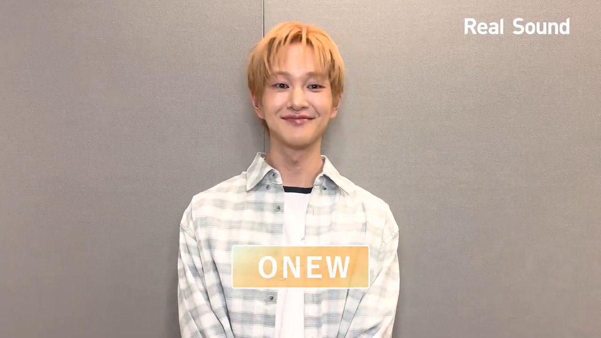 ══ SHINee ONEW インタビュー＆コメント公開中💐 ══ ✍️『SAKU』インタビュー： 🎥コメント動画も公開中！ 📸写真一覧はこちら #ONEW ONEW日本公式
