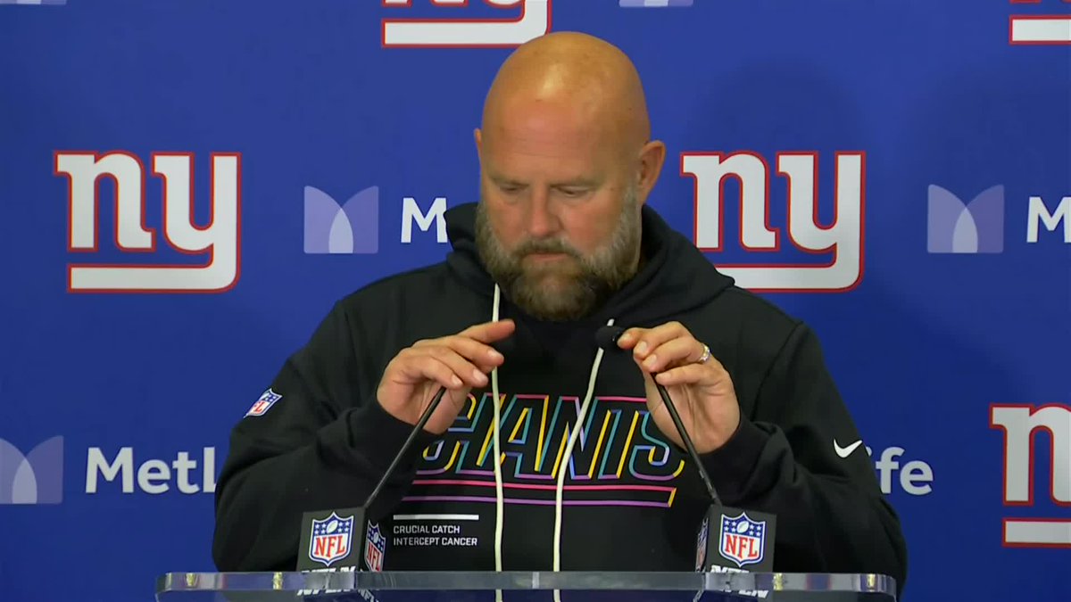 "Another good game by our rookie quarterback, but another good game from everyone around him and that's what we needed" Brian Daboll gives his opening thoughts on tonight's win: