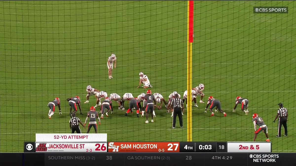 LET IT RIPPAAAAAAA ๐บ: CBS Sports Network Jax State Football | #NoLimitsOnUs | #WeekdayCUSA