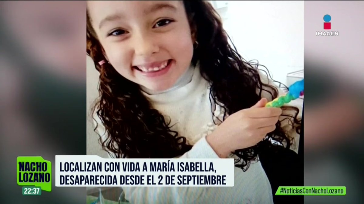 Fue localizada con vida María Isabella Orozco, quien desapareció el 2 de septiembre en San Miguel Xicalco, en #Tlalpan, al sur de la #CDMX cuando se dirigía al #Ajusco. Estaba en un domicilio de la alcaldía Miguel Hidalgo, en compañía de una persona de su círculo cercano.