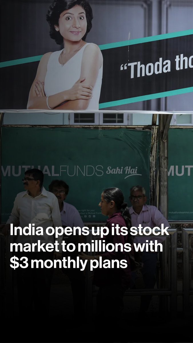 India is attempting a financial transformation by turning millions of low-income earners into stock market investors — all for just $3 a month. Ashutoshasj explains how
