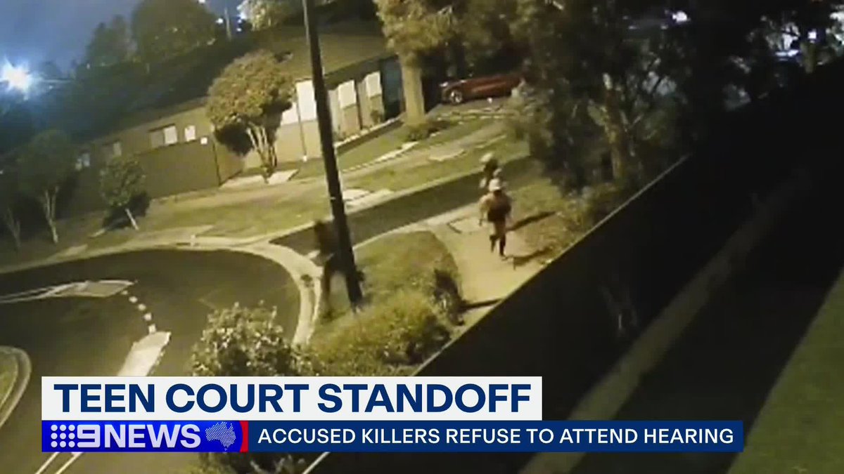 Two teens accused of murdering two young boys in Cobblebank have thumbed their noses at the justice system by refusing to come into court. Amber Johnston #9News