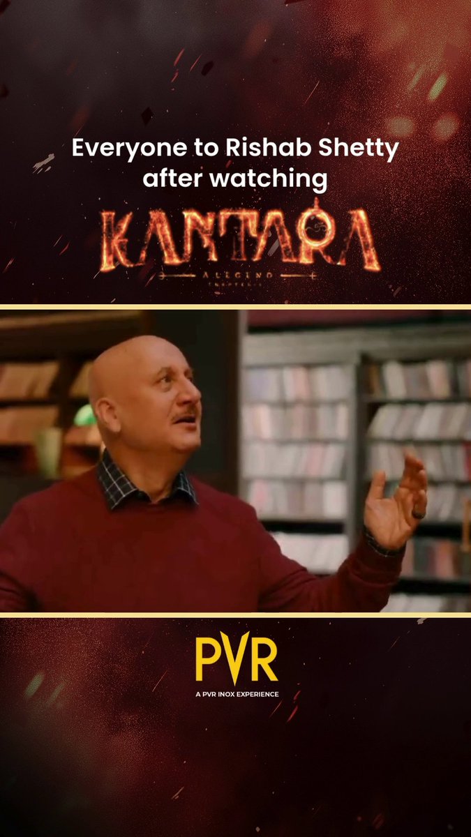 Rishab’s performance in Kantara Chapter 1 got us all like 🙇🙇♀️ — don’t you agree? 💯 #KantaraChapter1 now screening at PVR INOX! Book now: . . . #RishabShetty #Jayaram #Kantara #SapthamiGowda #RukminiVasanth #GulshanDevaiah