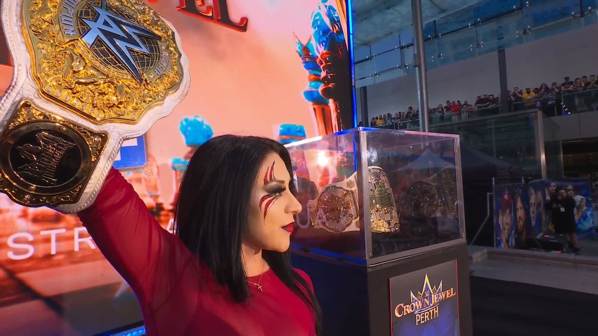 Will Stephanie Vaquer be the next WWE Crown Jewel Champion or will it be Tiffy Time in Perth TOMORROW? 👀