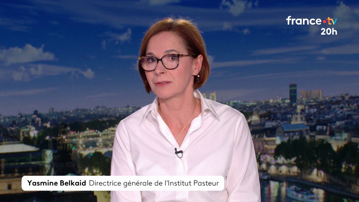 🔴🗣️ "Ce n'est pas nos gènes qui ont changé, c'est l'environnement" Yasmine Belkaid, directrice générale de l'institut Pasteur, explique l'augmentation des cancers chez les jeunes (+80 % en 3 décennies). #JT20h
