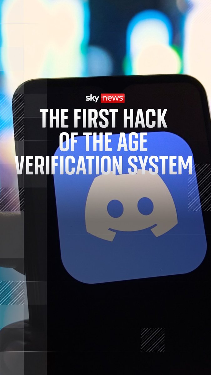 Now that many governments are introducing age verification for unsuitable content, Discord has to roll out age checks for a decent portion of its 200 million active users. But it's also the start of a defining test, as Sky's Rowland Manthorpe explains. 🔗