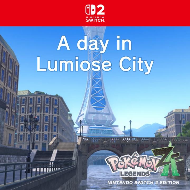 Ever wondered what spending a day in Lumiose City would be like? Take a look! #PokemonLegendsZA