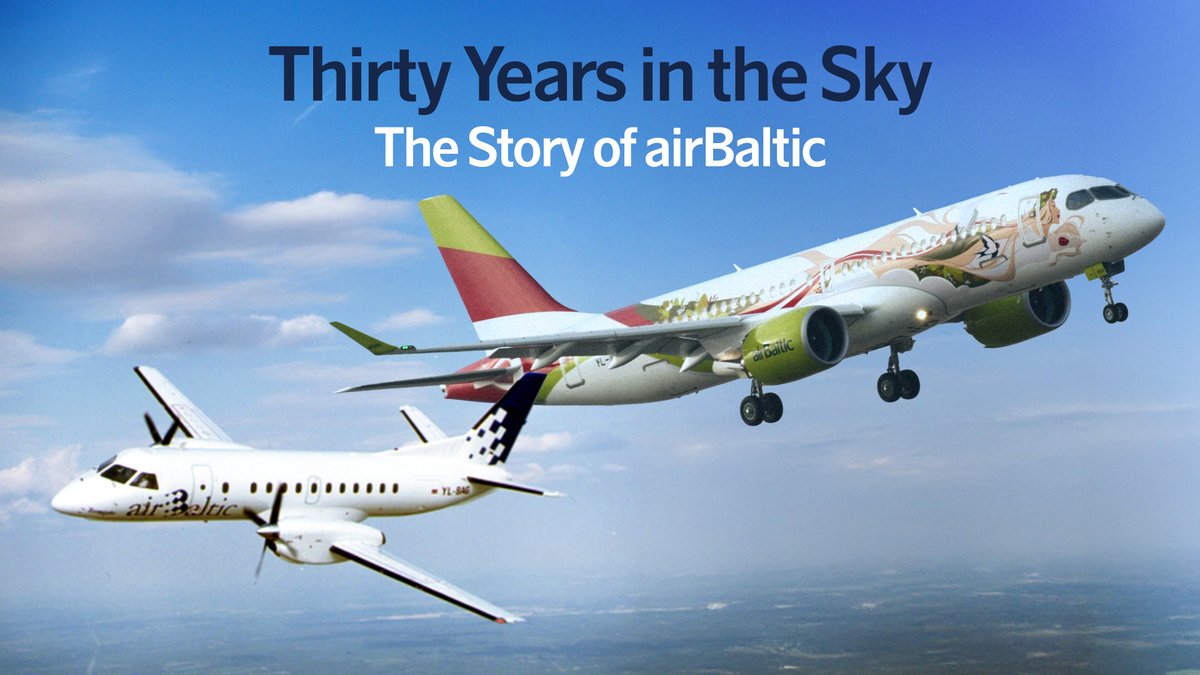 Thirty years ago, from the skies above Riga, a vision took flight, carrying a promise to connect people, places, and dreams. Today, that promise lives on, with every takeoff bringing the Baltics closer to the world 💚