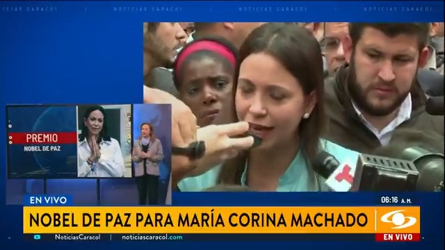 María Teresa Aya, analista internacional, explicó cuál es el impacto que tiene el Premio Nobel de Paz otorgado a la líder opositora venezolana María Corina Machado. Cubrimiento especial en