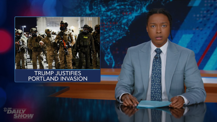 Trump doesn't have a valid reason for sending troops into Portland, except for the mother of all terrorist groups...Antifa!
