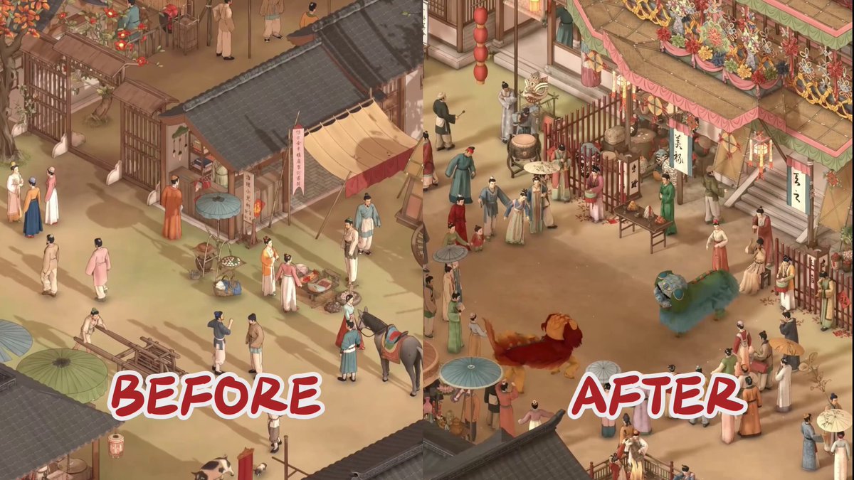 How It Started vs. How It's Going✨ #TheBustlingWorld #gamedev