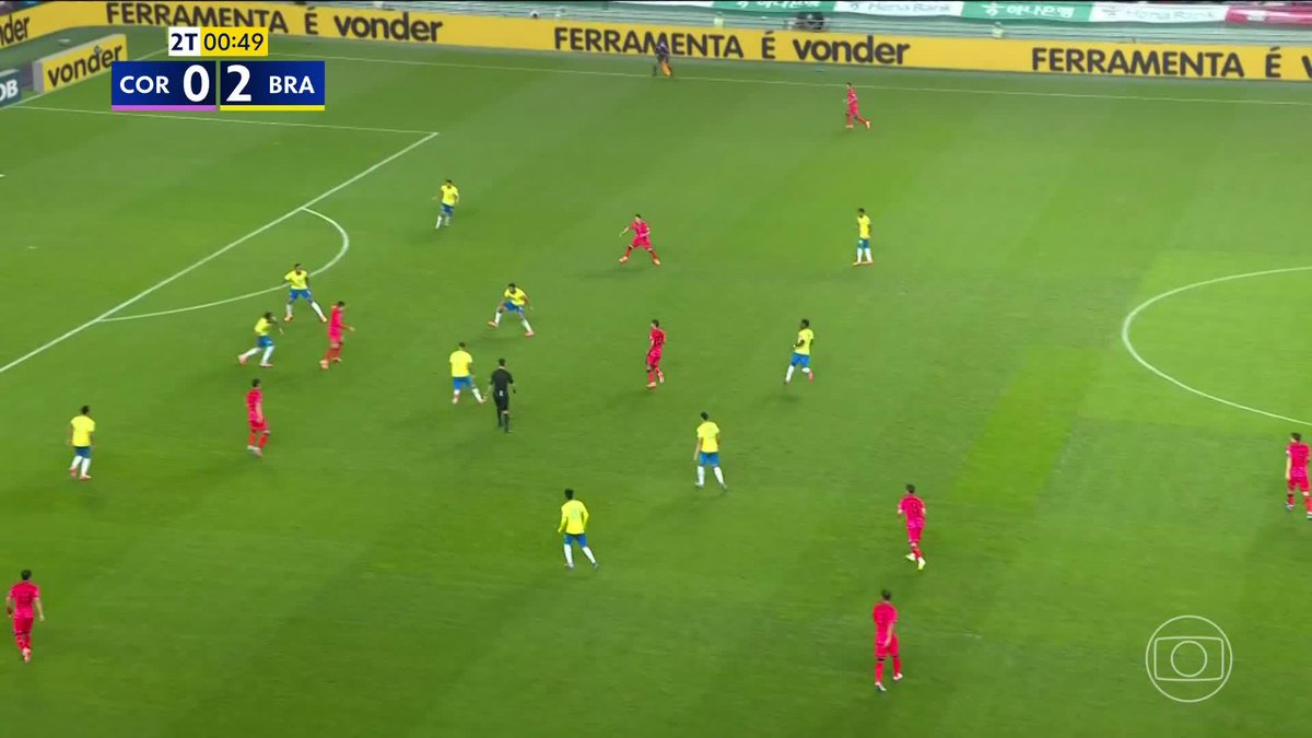 O 2º gol de Estêvão no jogo. 🎥 TV Globo 📺 | ge