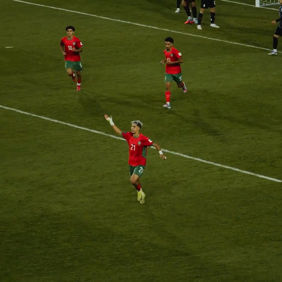 ولد المغرب يُمتع العين 🇲🇦 #U20WC
