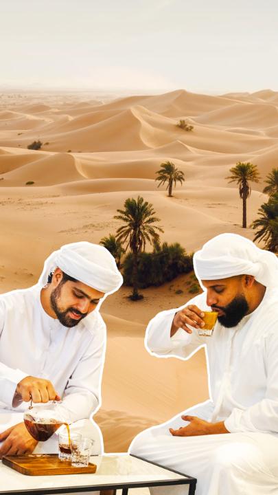 From soaring high to sliding down the dunes, Salem Attas and @Obaidalbudoor are living the ultimate Al Ain desert adventure in Abu Dhabi 🪂 Tag a friend you’d take on an Al Ain adventure! Watch the full adventure on YouTube! Emirates Falcon Aviation | Amar Ecolodge
