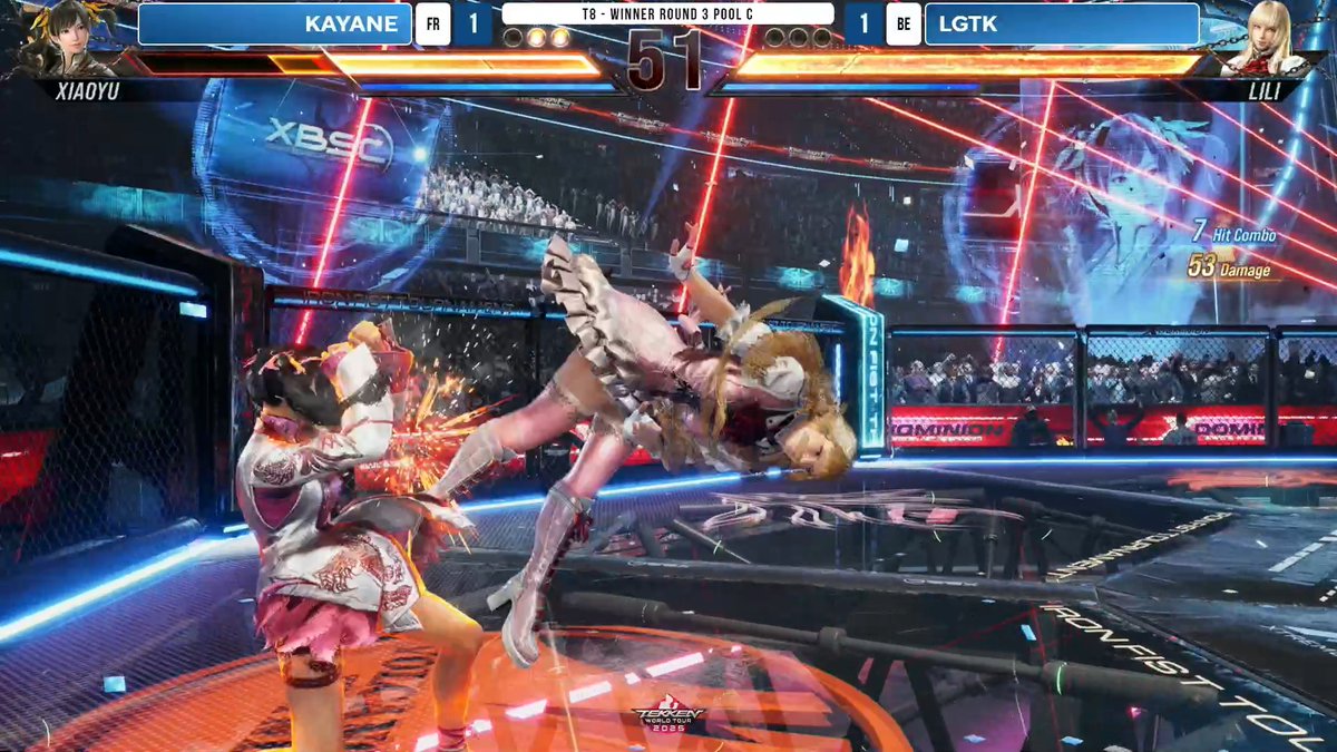 Great composure from Kayane to close out the set. #EvoFrance2025