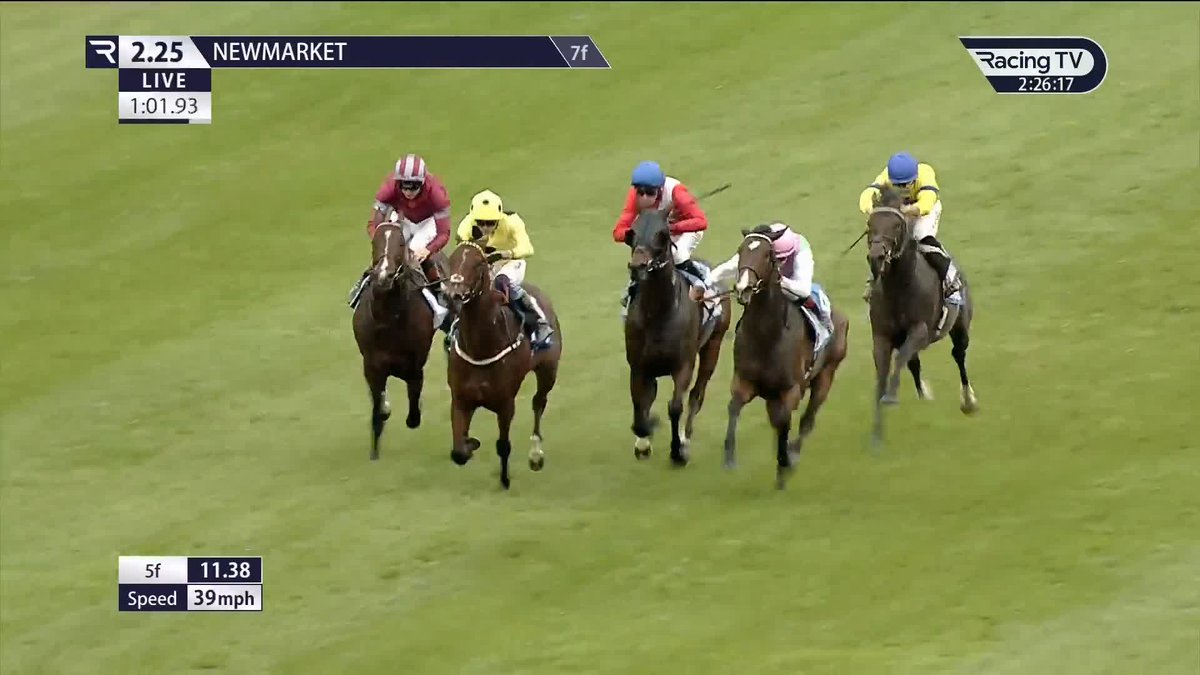 One for France! 🇫🇷 Beauvatier pulls clear in the Thoroughbred Industry Employee Awards Challenge Stakes for Alexis Pouchin and Yann Barberot 🥇 Newmarket Racecourse