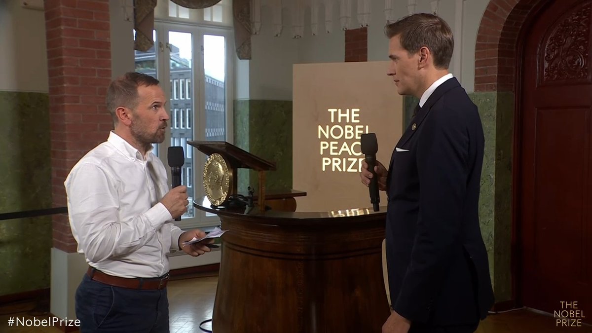 “We want to send a message to all authoritarian leaders: choose ballots, not bullets.” Jørgen Watne Frydnes, Chair of the Norwegian Nobel Committee, shares insights into the 2025 Nobel Peace Prize and tells us why Maria Corina Machado was awarded the prize: “She is an extraordinary example of civilian courage.” Watch the full announcement: