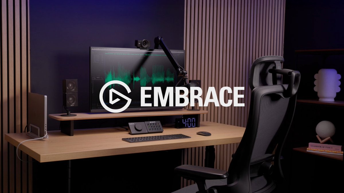 Presentamos Embrace. Comodidad ergonómica con el asiento en cascada, reposacabezas ajustable, malla transpirable y una ergonomía integral que se adapta a ti. Próximamente disponible: