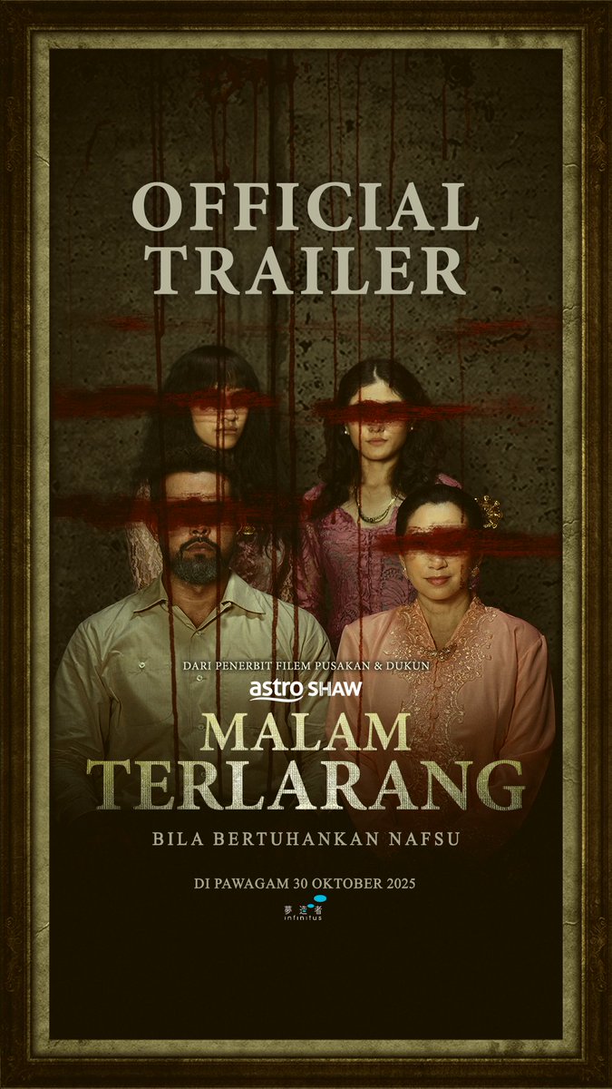 🔥MALAM TERLARANG OFFICIAL TRAILER🔥 Apa yang bakal terjadi? Akan menghantui anda di pawagam 30 Oktober ini. #MalamTerlarang #DilarangBerseorangan #AstroShaw