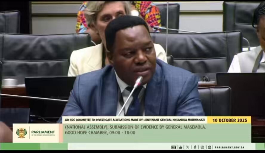 ♦️ Must Watch ♦️ EFF Commander-in-Chief Julius Sello Malema questions the National Police Commissioner about Nkabinde’s involvement in SAPS operations: What was Nkabinde’s role in the operations of SAPS? Outside of SAPS meetings, are you saying he never gave officials any instructions or got involved in any way? Was Brown Mogosi ever involved in SAPS operations or any form of interference? What makes it so difficult to issue security clearance to individuals like General Mkhwanazi? Would you agree with a proposal that top police management should be subjected to a lifestyle audit, and that this audit should be conducted independently, perhaps by an institution like the SIU? #EFFInParliament