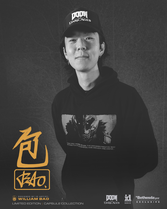 Meet the designer behind the Wave 1 | Slayer Tour Hoodie: id Software Character Concept Artist William Bao 👉