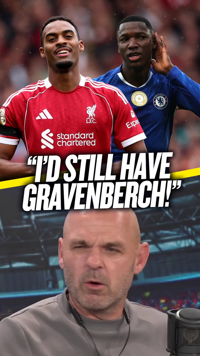 ✅ "Caicedo's been outstanding... I'd still have Gravenberch ahead of him!" 🤷♂️ "Caicedo's not a creative passer, Gravenberch can do that a bit more!" Danny Murphy explains why he still rates #LFC's Gravenberch more than #CFC's Caicedo! 👊