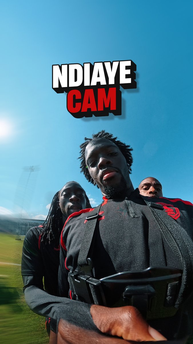 🎥 #NDIAYECAM | Cherif Ndiaye 👀 💪 Antrenmandaki özel anlara Cherif Ndiaye’nin gözünden tanık ol! Samsunspor FC Premium üyeleri için şimdi yayında. 🔴⚪ 📲 Tamamını izlemek için Samsunspor FC Mobil Uygulamasını indir, Premium ol ve ayrıcalığı yaşa! 👉 App Store | Google Play