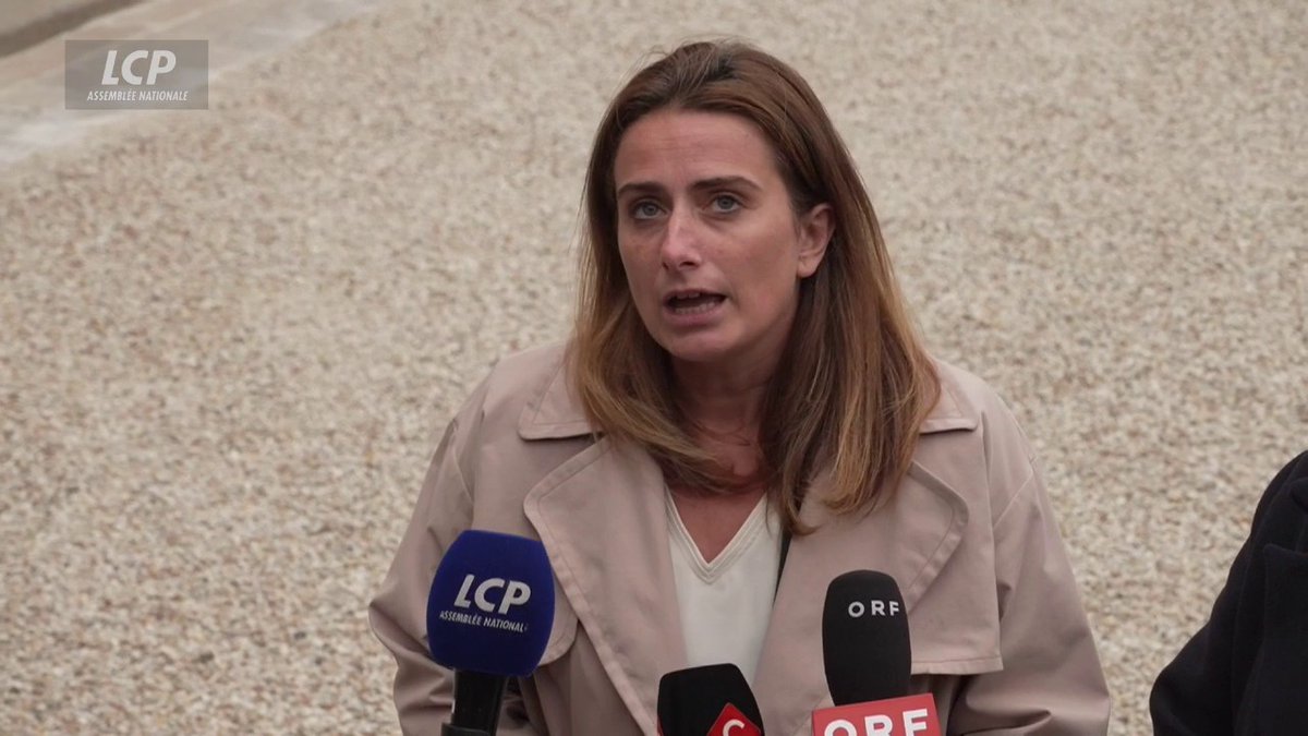 "Nous sortons de cette réunion [à l'Elysée] sidérées (...) nous ressortons avec aucune réponse, sur rien, si ce n'est que le prochain Premier ministre ne sera pas de notre camp politique", déclare Marine Tondelier (Les Ecologistes).