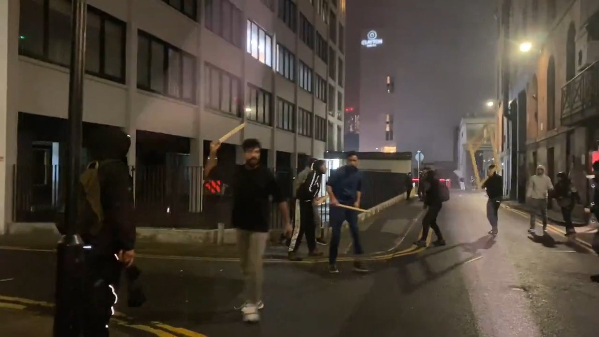 Crazy Muslim GANG WAR in Manchester