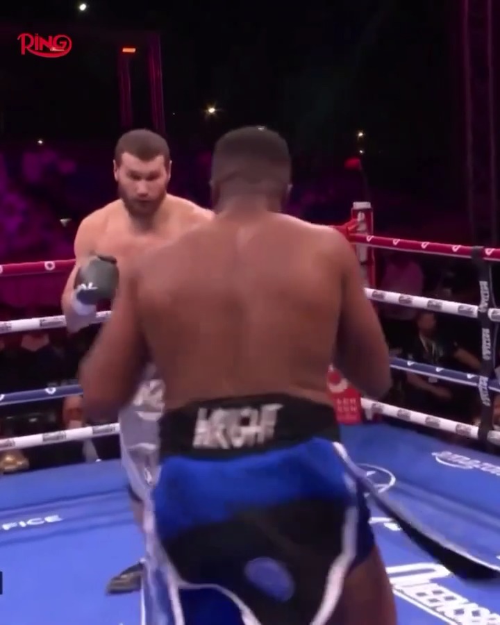 Arslanbek Makhmudov’s power is not to be underestimated 😳 ‘The Lion’ returns tomorrow night against Dave Allen in Sheffield, live on DAZN.
