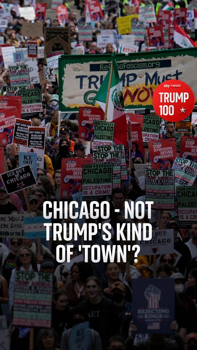 What's it like in Chicago? The city Trump called a 'hellhole'... David Blevins recounts his recent experience of being there on the latest episode of Trump 100 with Mark Stone. ๐ง