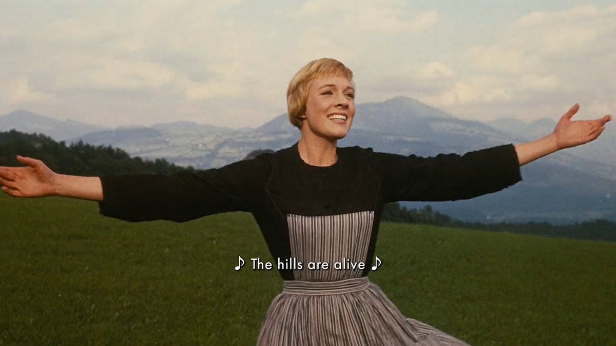 Oct 12 at 3:00PM | THE SOUND OF MUSIC in 70mm More Alps. More music. More magic. Experience the splendor of THE SOUND OF MUSIC, winner of 5 Oscars including Best Picture, in glorious 70mm. 🎟️