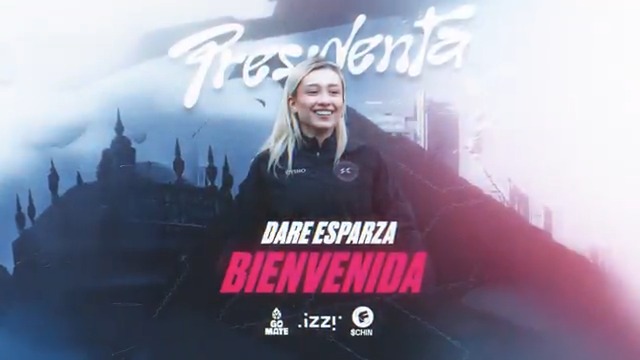 ¡HABEMUS PRESIDENTA, BIENVENIDA DARE A KRÜ FC! 🤟🩷 Nos alegra muchísimo presentar a Dare Esparza como nuestra nueva presidenta en @queensleagueam_ 👑