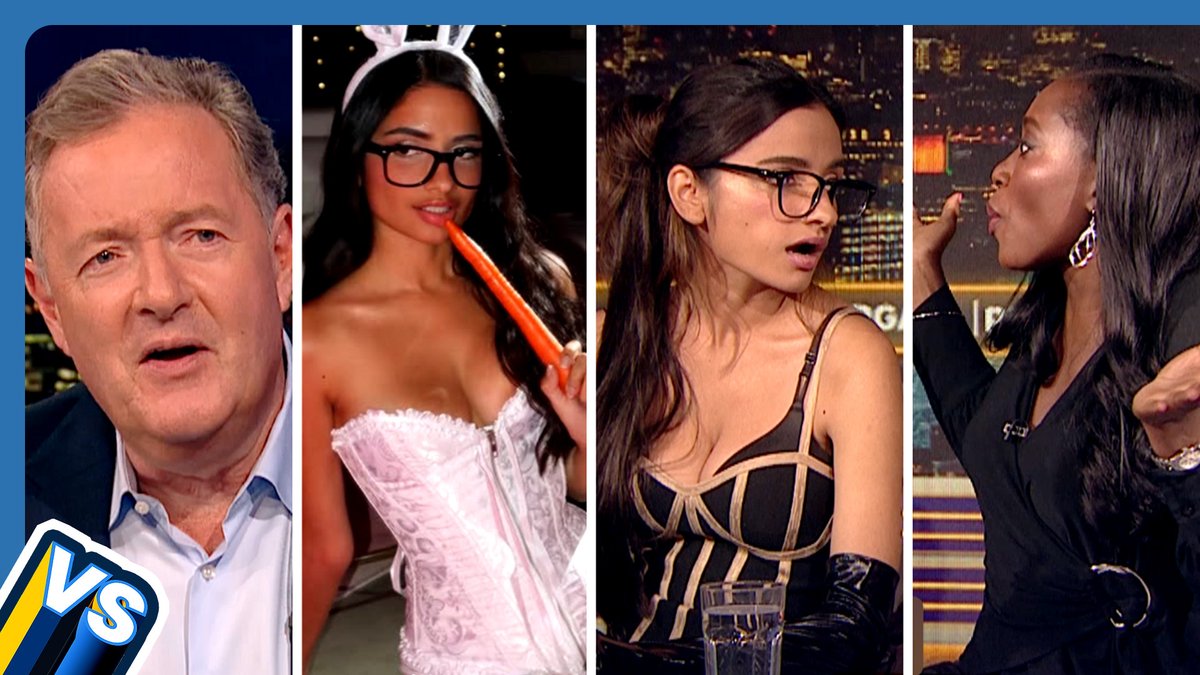 "Why is it not degrading to get naked for your husband - but it's degrading to get naked for men in a public domain?" Can you have an OnlyFans and be a feminist? Piers Morgan's new debate just dropped! 👇 📺 Piers Morgan | Farha Khalidi | Esther K