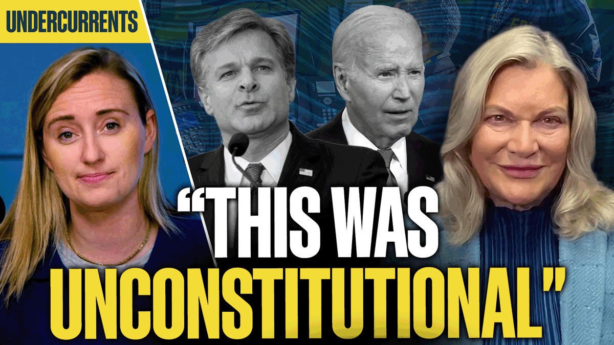📺 Emily Jashinsky speaks with Senator Cynthia Lummis about the shocking allegations that the FBI, under the Biden administration, secretly tracked her private phone communications and those of seven other members of Congress.