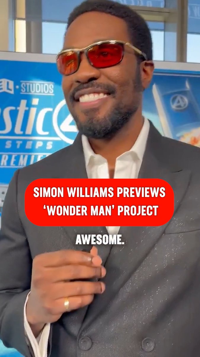 Simon Williams previews what fans can expect from his upcoming #WonderMan project.