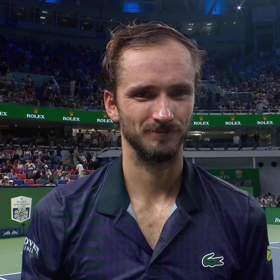 Love this answer from Daniil Medvedev, saying he 'did expect' his run to the semifinals in Shanghai… Even in the back end of his poorest season since he became a top player, he kept showing up, kept backing himself to do well - that's why he's a champion