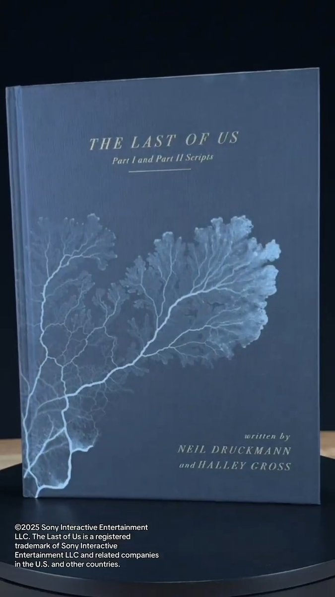 FIRST LOOK: Join Joel and Ellie from the very beginning of their unforgettable journey in The Last of Us: Part I and Part II Scripts, a must-have for any fan’s bookshelf (or survival kit). Pre-order: With Naughty Dog, by Neil Druckmann, Halley Gross
